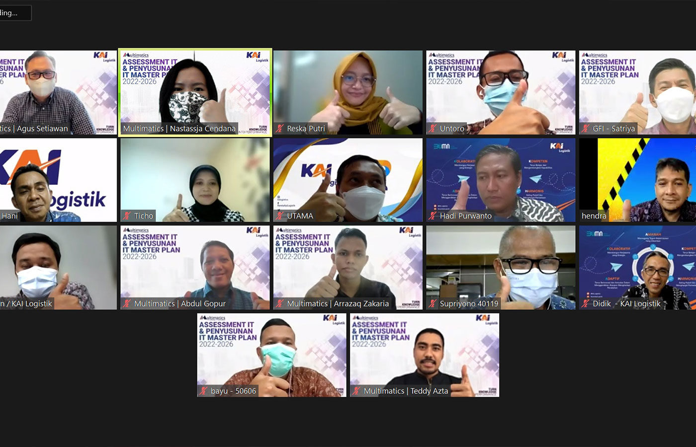 Assessment IT dan Penyusunan IT Masterplan 2022-2026 - Kereta Api Logistik