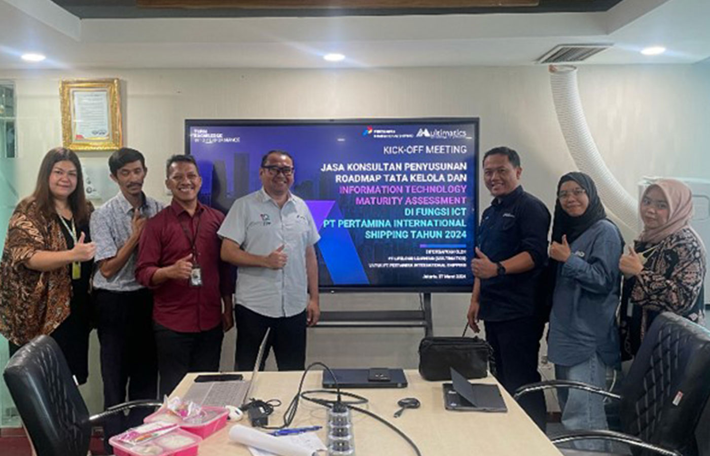 Penyusunan Roadmap & Peningkatan TKTI - PT Pertamina International Shipping