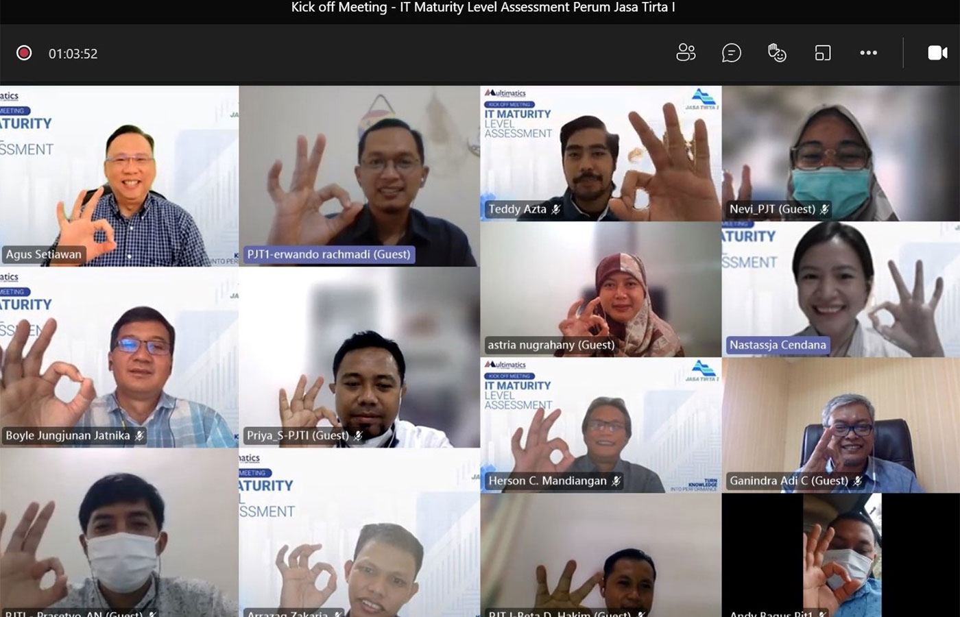 IT Maturity Level Assessment - Perum Jasa Tirta I