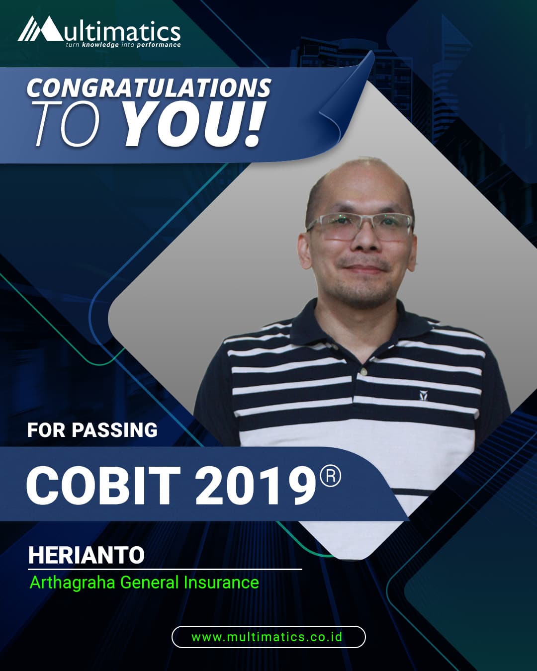 Herianto - Arthagraha General Insurance (Testimonial COBIT 2019)